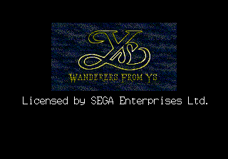 Ys III: Wanderers from Ys screenshot 2 for Sega Mega Drive